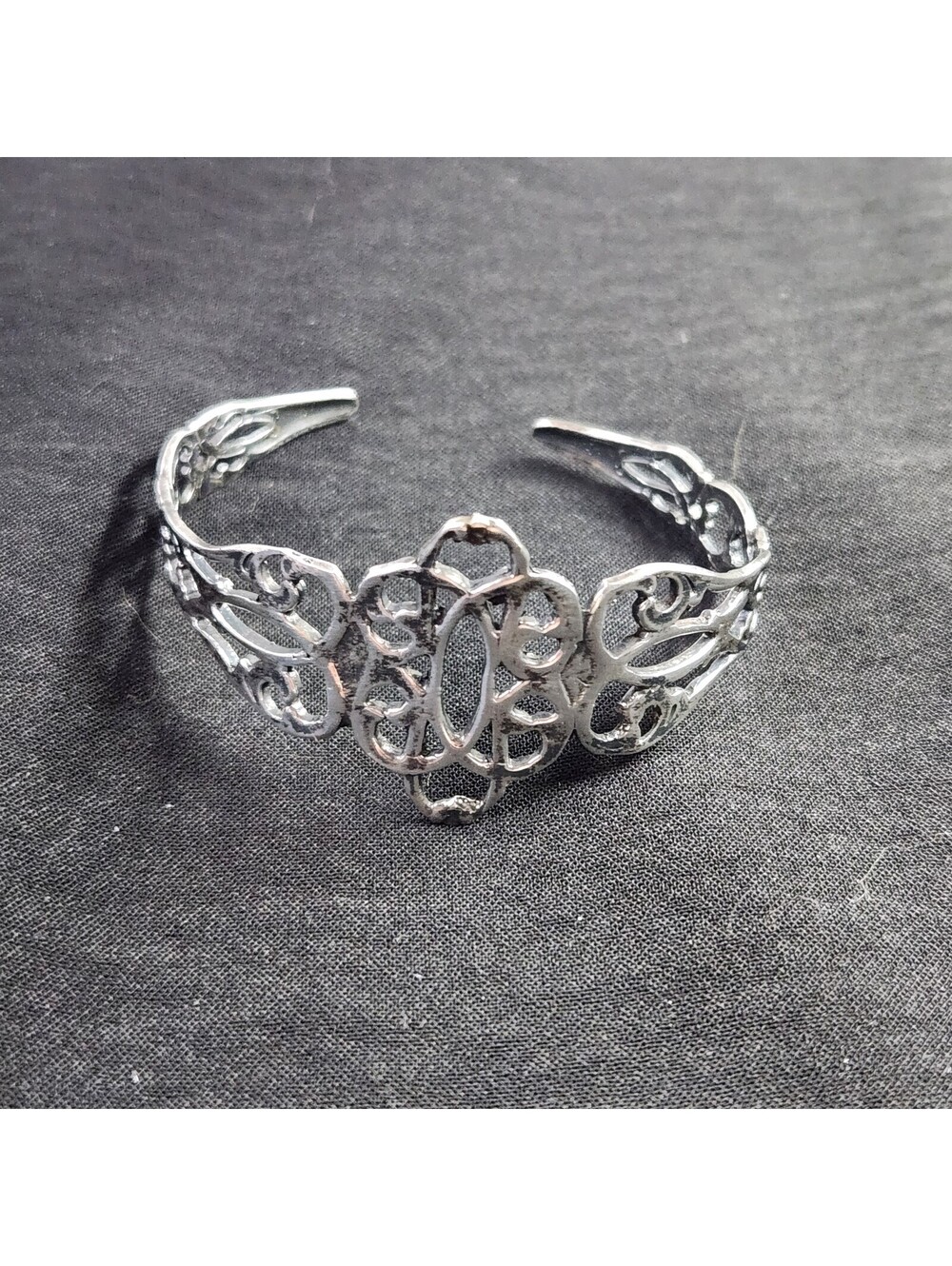 Openwork cuff bracelet